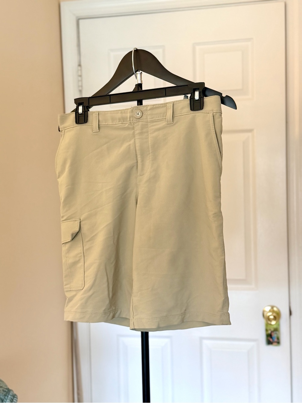 Under Armour Boys Khaki Shorts - Light Tan